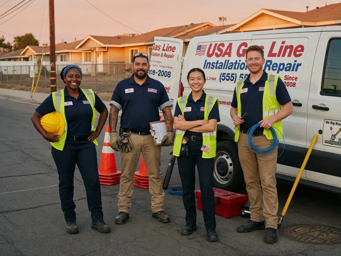 Gas Line Installation company in Arkoma, OK